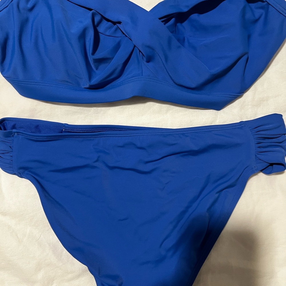 Athleta Blue Bikini Set - Picture 2 of 6